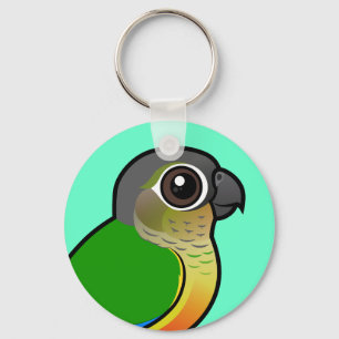 Chaveiro Birdorable Amarelo-tomou partido Conure