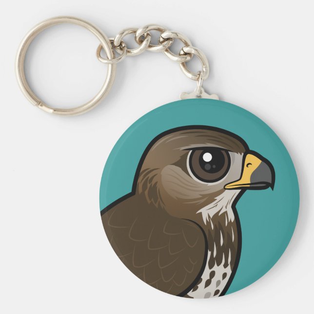 Chaveiro Birdorable Common Buzzard (Frente)