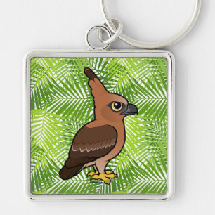 Chaveiro Birdorable Javan Hawk-Eagle (jovem)