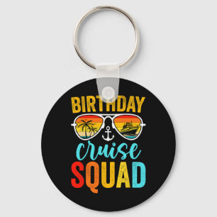 Chaveiro Birthday Cruise Squad 2025 Cruise Festa de anivers