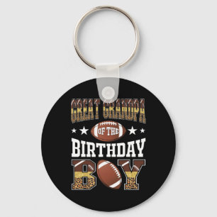 Chaveiro Bisavô Do Menino Do Aniversário Dia De Jogo Leopar
