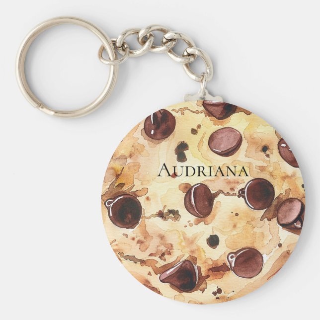 Chaveiro Biscoito de Chocolate Chip (Frente)