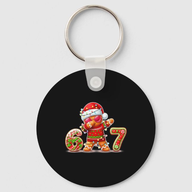 Chaveiro Biscoito de Natal Seis Sete 67 Gotejamento de Sorv (Frente)