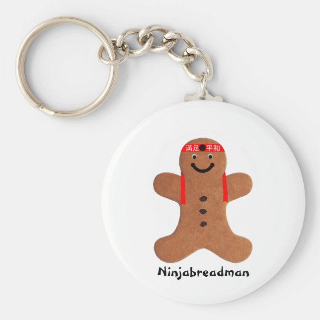 Chaveiro Biscoito de Ninjabreadman (biscoito) (Frente)