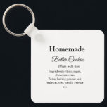 Chaveiro Biscoitos de manteiga caseiros feitos com amor adi<br><div class="desc">Design</div>