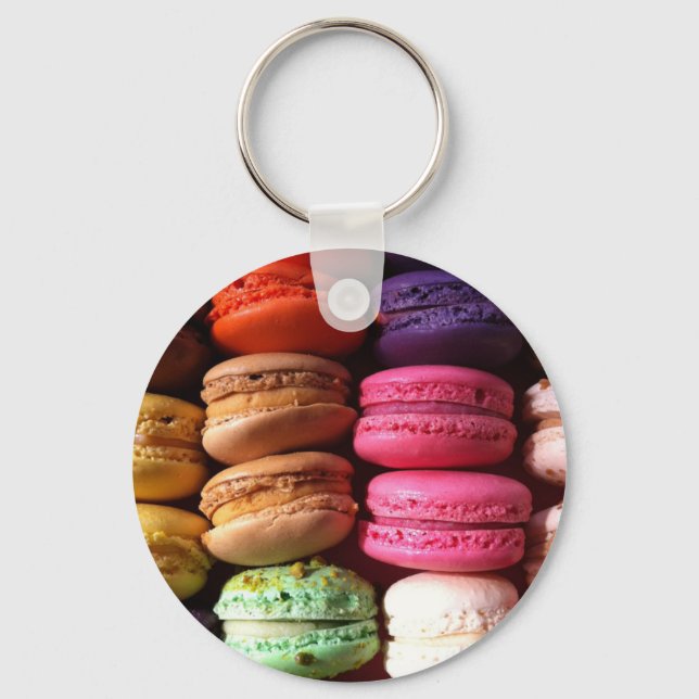 Chaveiro biscoitos macaron (Frente)