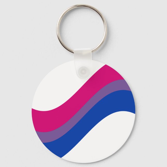 Chaveiro Bisexual Pride (Frente)