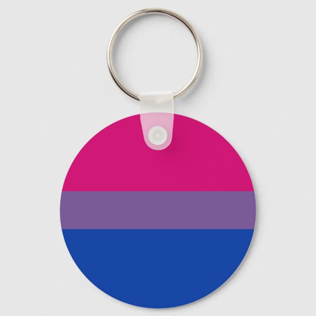 Chaveiro Bisexual Pride Flag (Frente)