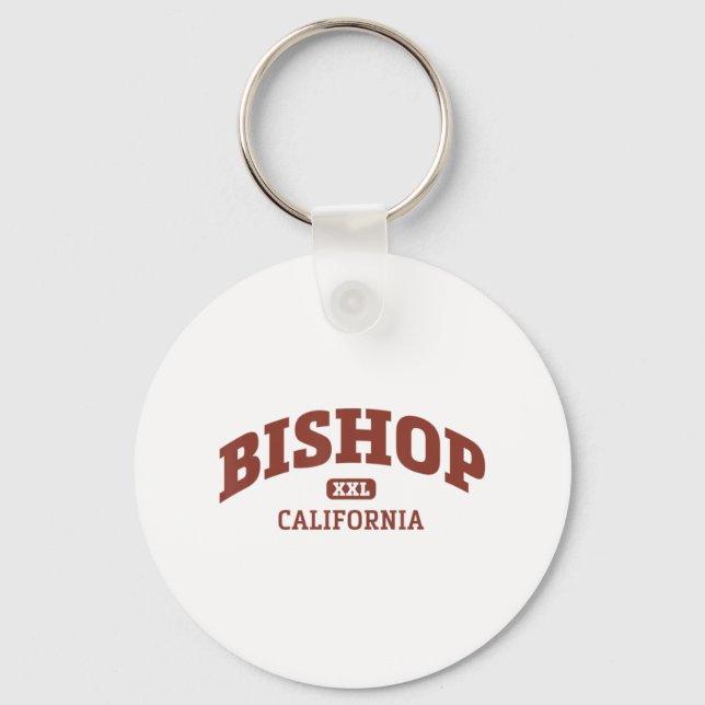 Chaveiro Bishop California College Style Rock Escalada (Frente)