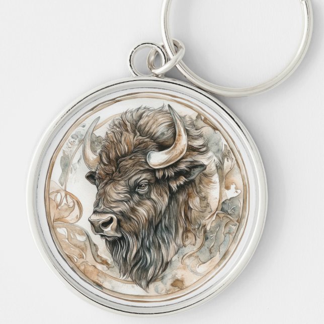 Chaveiro Bison Wild Tame e Coleção de Eternos (Frente)