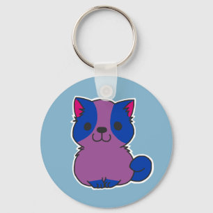 Chaveiro bissexual do filhote de cachorro do