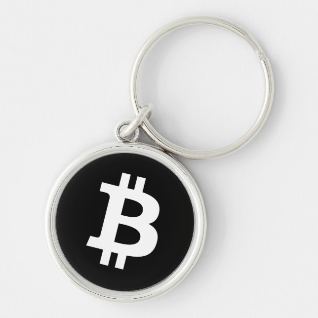 Chaveiro Bitcoin Keyring Tag (Frente)
