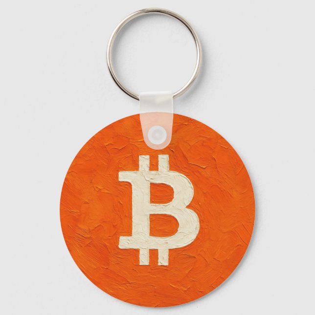 Chaveiro Bitcoin Standard (Oil, Style: 4) (Frente)