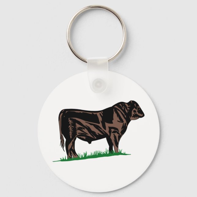 Chaveiro Black Angus Steer (Frente)