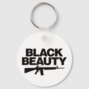 Chaveiro Black Beauty AR - Preto