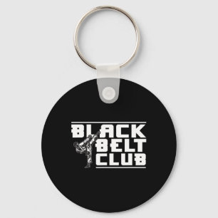 Chaveiro Black Belt Club - Cinturão Negro de Karate