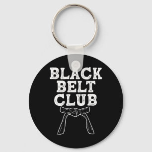 Chaveiro Black Belt Club - Karate Taekwondo Kung Fu Jiu Jit