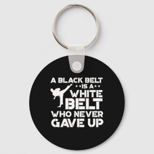 Chaveiro Black Belt Shirts Taekwondo Karate