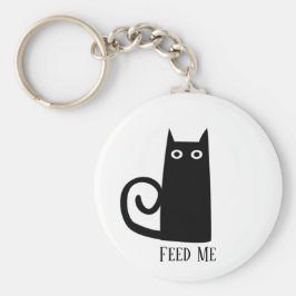 Chaveiro Black Cat Engraçado