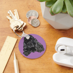 Chaveiro Black Cocker Spaniel