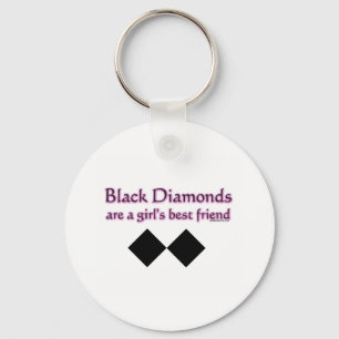 Chaveiro Black diamonds are a girls best friend