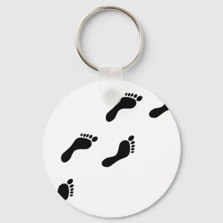 Chaveiro black footprints