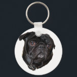 Chaveiro Black Funny Pug<br><div class="desc">Black Funny Pug</div>