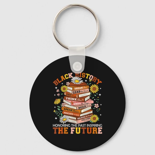 Chaveiro Black History Month Black Leaders African American (Frente)