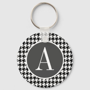 Chaveiro Black Houndstooth