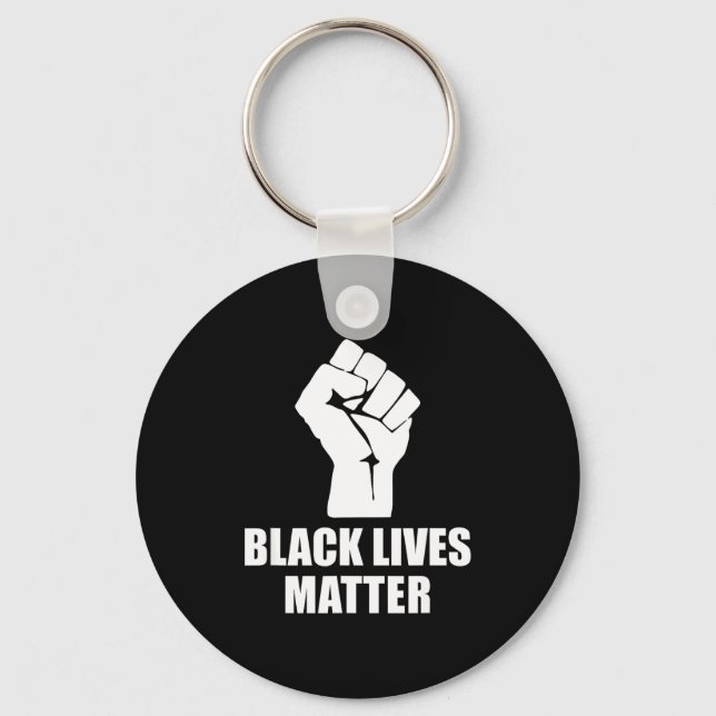 Chaveiro Black Lives Blm Human Rights Black History Month  (Frente)