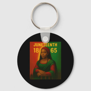 Chaveiro Black Mona Lisa Gráfico Afro Afro-Americano Junho