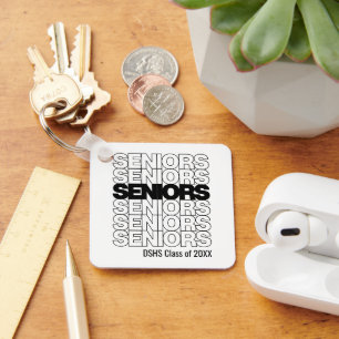 Chaveiro Black Seniors Seniors Seniors Keychain