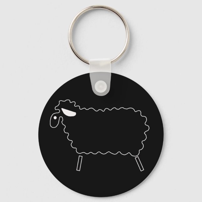 Chaveiro Black Sheep (Frente)