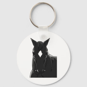 Chaveiro Black Stallion Horse Colt Horseback Proprietário G