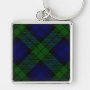 Chaveiro Black Watch Tartan Blue Green Xadrez