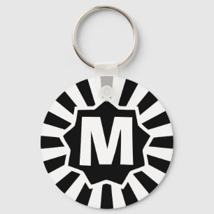 Chaveiro Black Wham Bam Monogramed