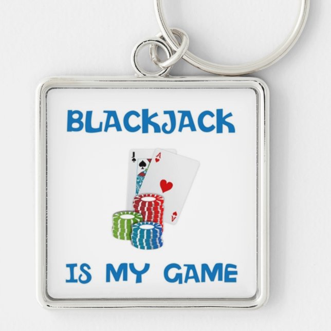 CHAVEIRO BLACKJACK É MEU JOGO (Frente)