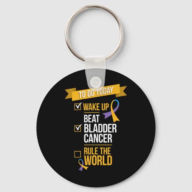 Chaveiro Bladder Cancer governa o mundo (Frente)