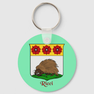 Chaveiro Blindagem Histórica do Apelido Italiano Ricci