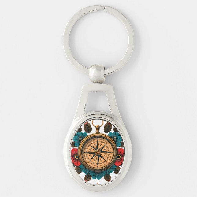 Chaveiro Bliss Compass (Frente)