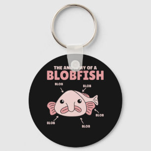 Chaveiro Blobfish Afirma Anatomia De Blobfish