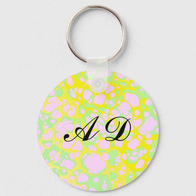 Chaveiro Blobs Rosa (Frente)