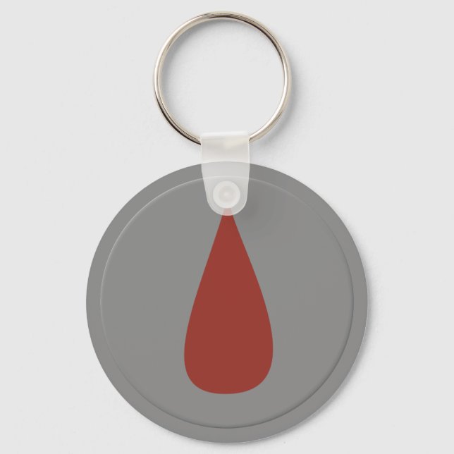 Chaveiro Blood Rune Runescape Keychain (Frente)