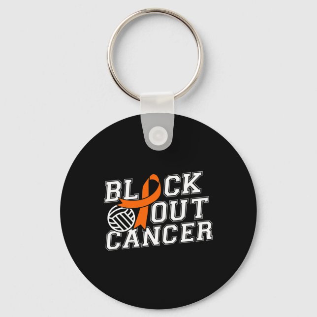 Chaveiro Bloquear a Leucose do Cancer (Frente)