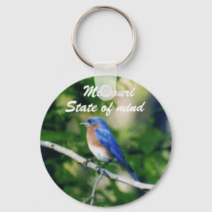 Chaveiro Blue bird single, Missouri, State of mind Key Chan