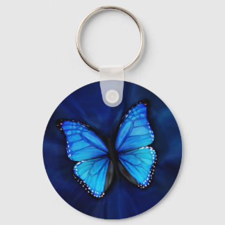 Chaveiro Blue Butterfly Keychain