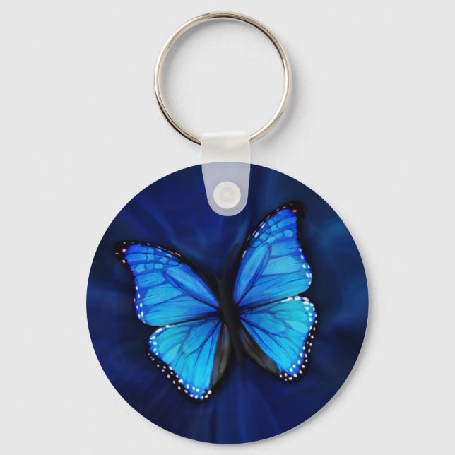 Chaveiro Blue Butterfly Keychain (Frente)