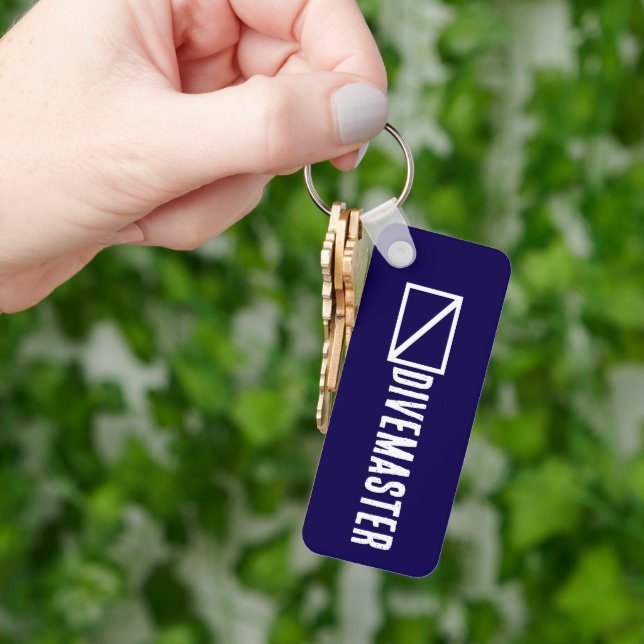 Chaveiro Blue Divemaster (Mão)