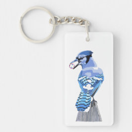 Chaveiro Blue Jay brilhante