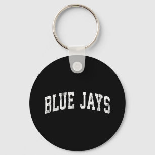 Chaveiro Blue Jays Mascot Vintage Athletic Sports Name Desi